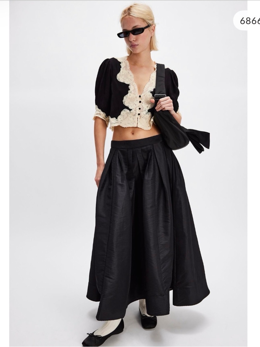 Free People - Emilia Full Skirt, size small, BNWT